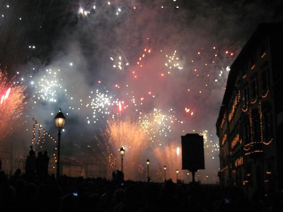 Fireworks in Bologna